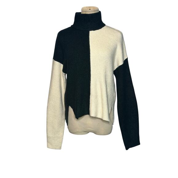 Abercrombie & Fitch Color Block Wool Blend Pullover Sweater Size XS - Picture 8 of 14